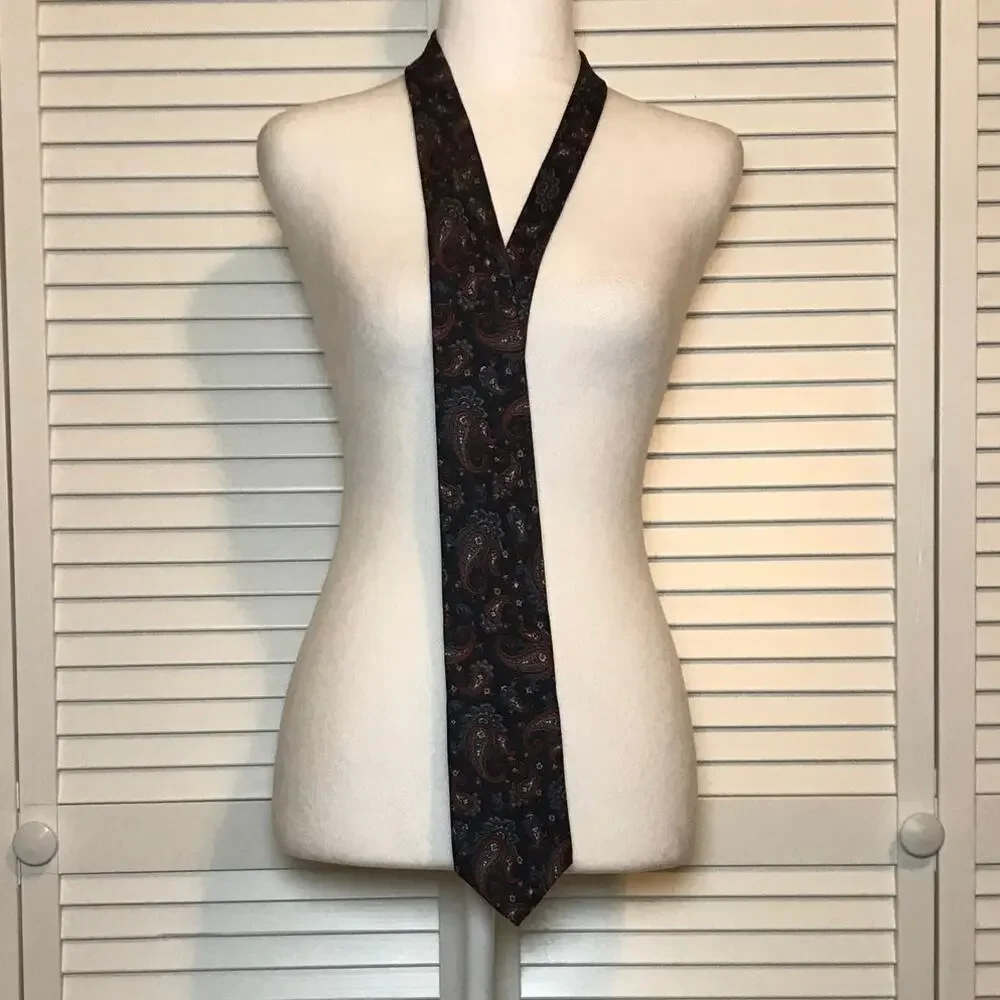 Liberty of London by Berkeley Vintage Paisley Silk Necktie